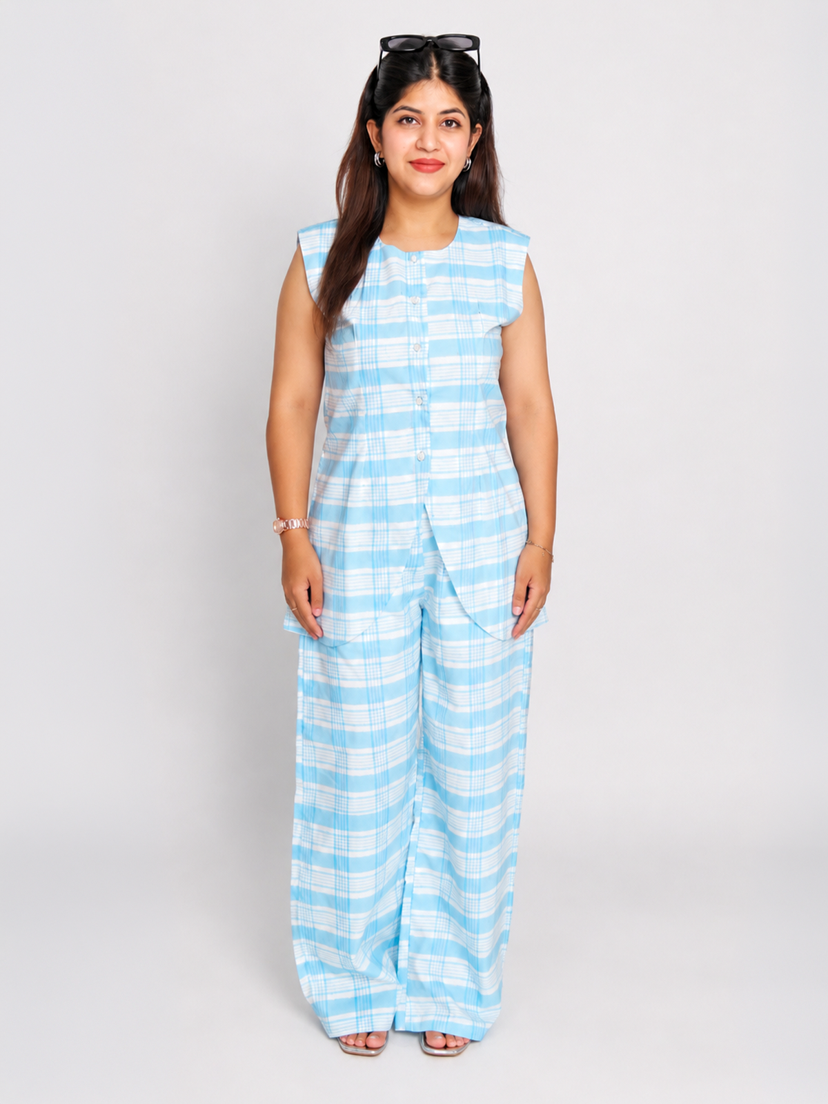 Soft Blue Co-Ord Set