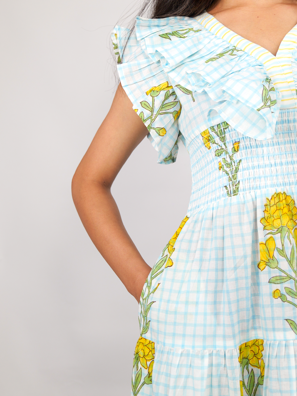 Blue Blossom Dress