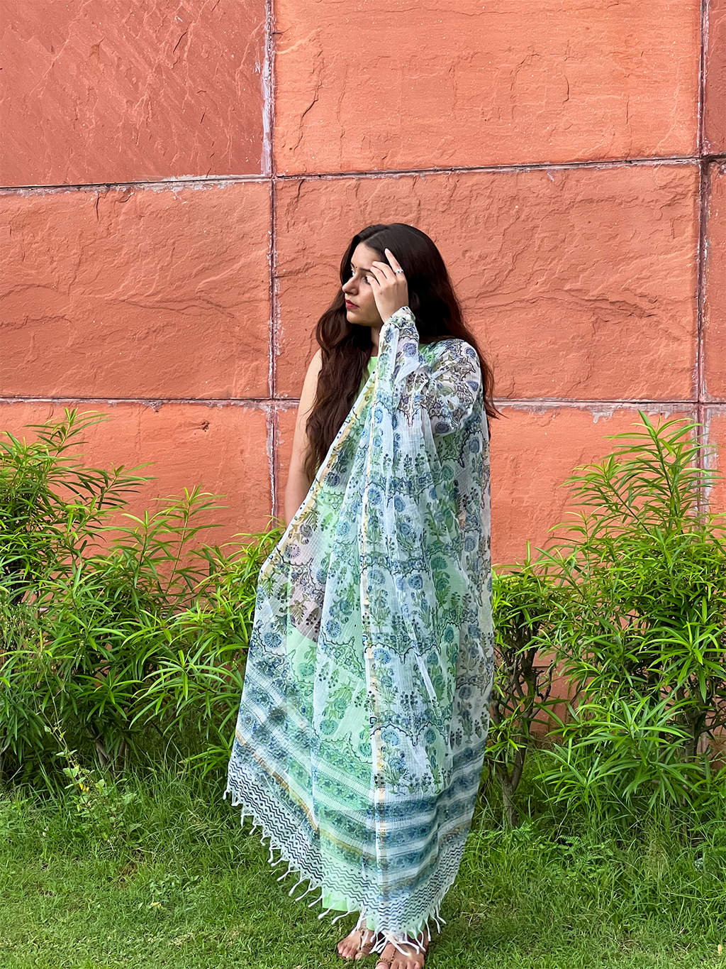 Pastel Mint Kurta Set